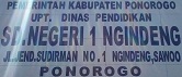 SD NEGERI 1 NGINDENG
