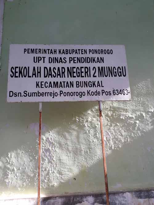 SD NEGERI 2 MUNGGU