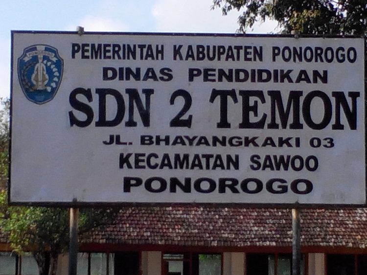 SD NEGERI 2 TEMON KECAMATAN SAWOO