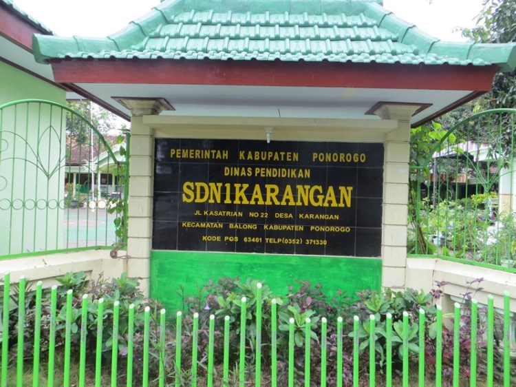SD NEGERI 1 KARANGAN KECAMATAN BALONG