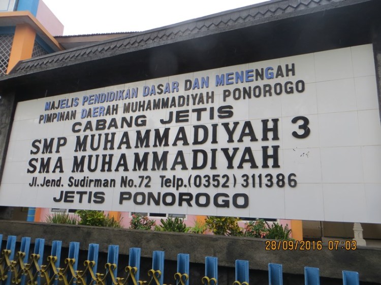 SMAS MUHAMMADIYAH 3 JETIS PONOROGO