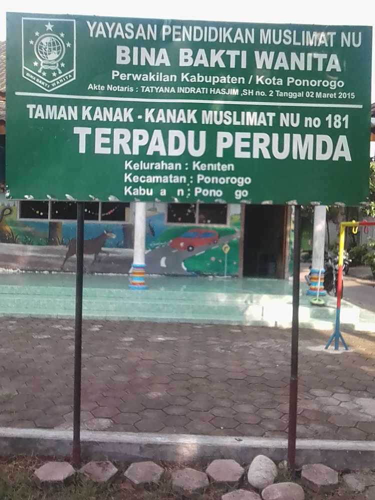 TK MUSLIMAT NU 181 TERPADU PERUMDA