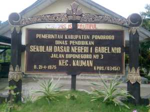 SD NEGERI 1 GABEL