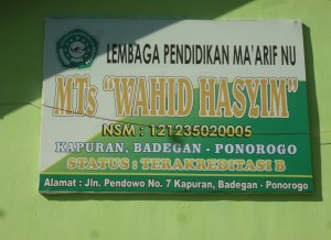 MTSS WAHID HASYIM