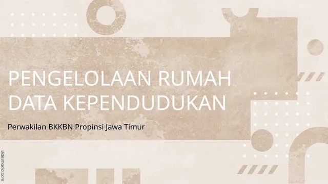 Rumah Data Kependudukan (RDK) Kampung KB Banyudono