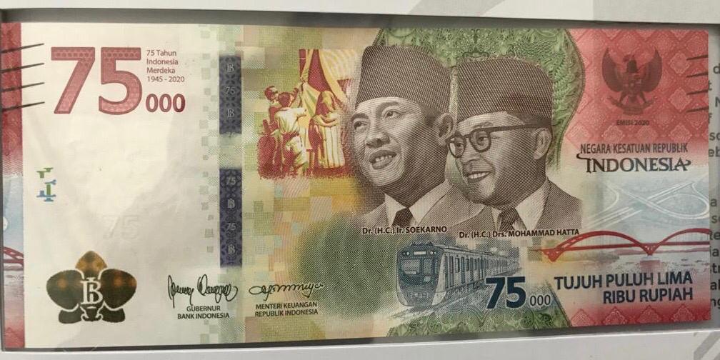 Penukaran Uang Rp 75.000 Bisa di Semua Bank Umum Mulai Hari Ini | Pontas