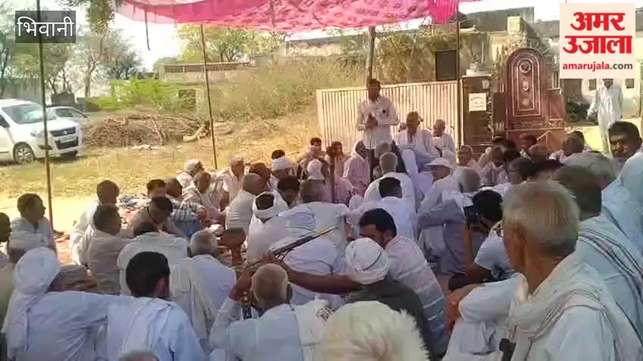 मनीषा मौत मामले को लेकर ढाणी लक्ष्मण में आयोजित हुई आठ गांव की महापंचायत Latest Haryana News