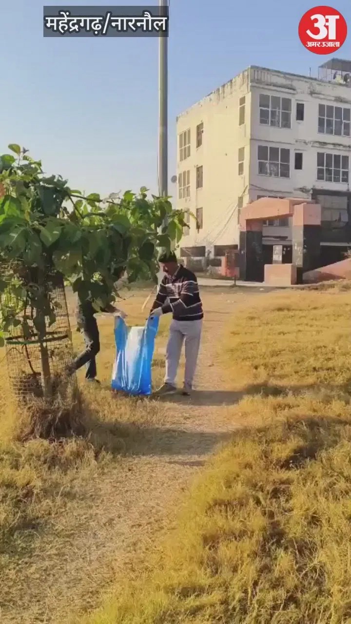 रोटरी क्लब नारनौल रॉयल्स ने चलाया राव बंसी पार्क में साफ सफाई अभियान  haryanacircle.com