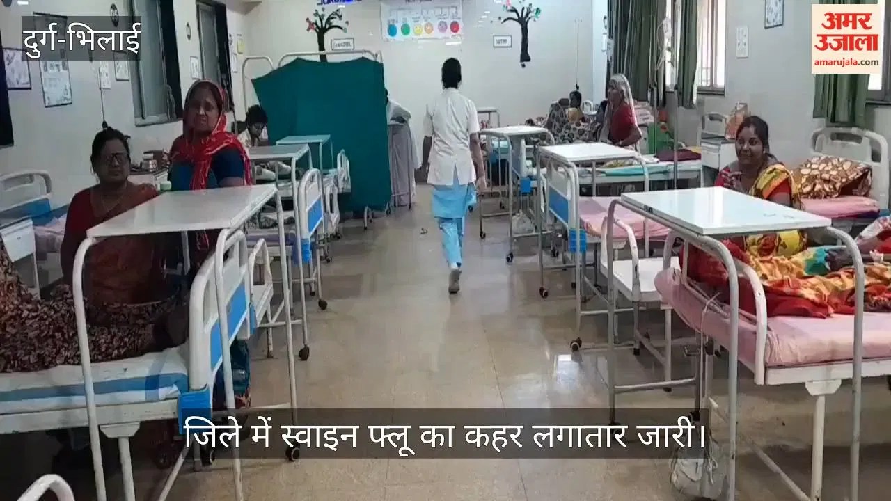 सीजी- दुर्ग में स्वाइन फ्लू का कहर जारी: 4 नए केस मिले, संक्रमितों की संख्या 17 पहुंची; पॉजिटिव मरीजों का इलाज जारी – INA