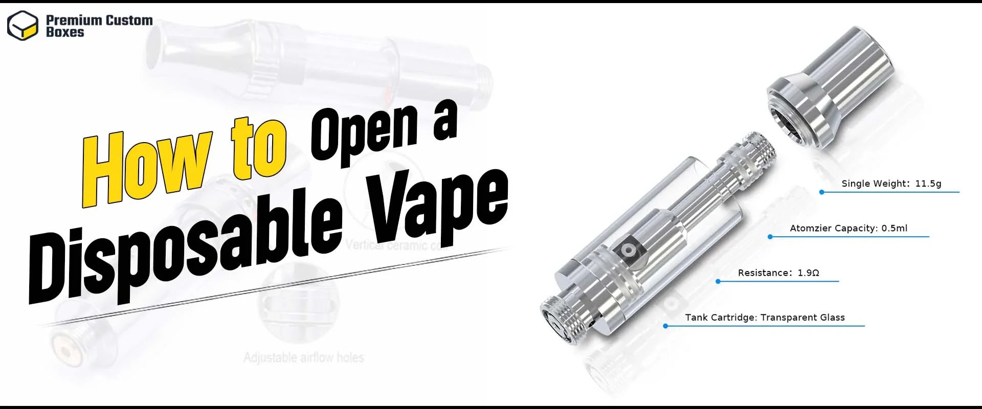 How To Open Vape Cart