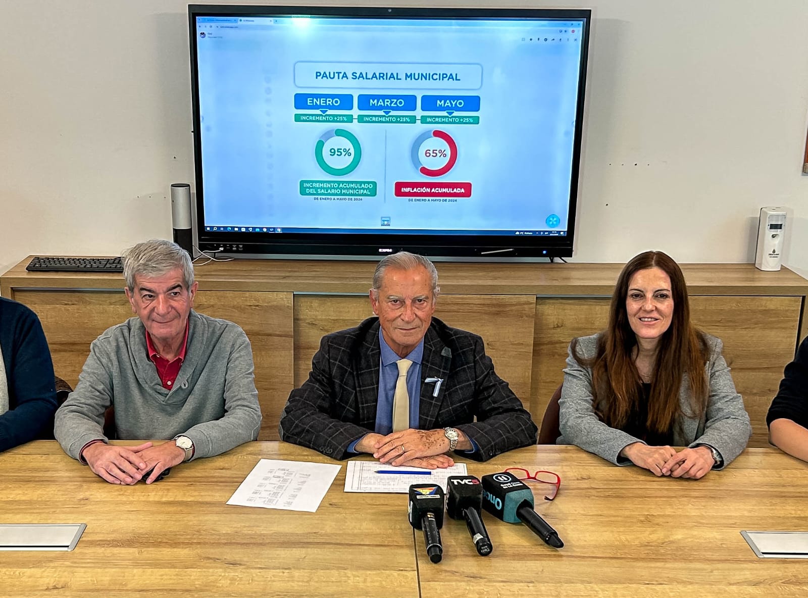 Nuevo aumento salarial para los trabajadores y trabajadoras municipales