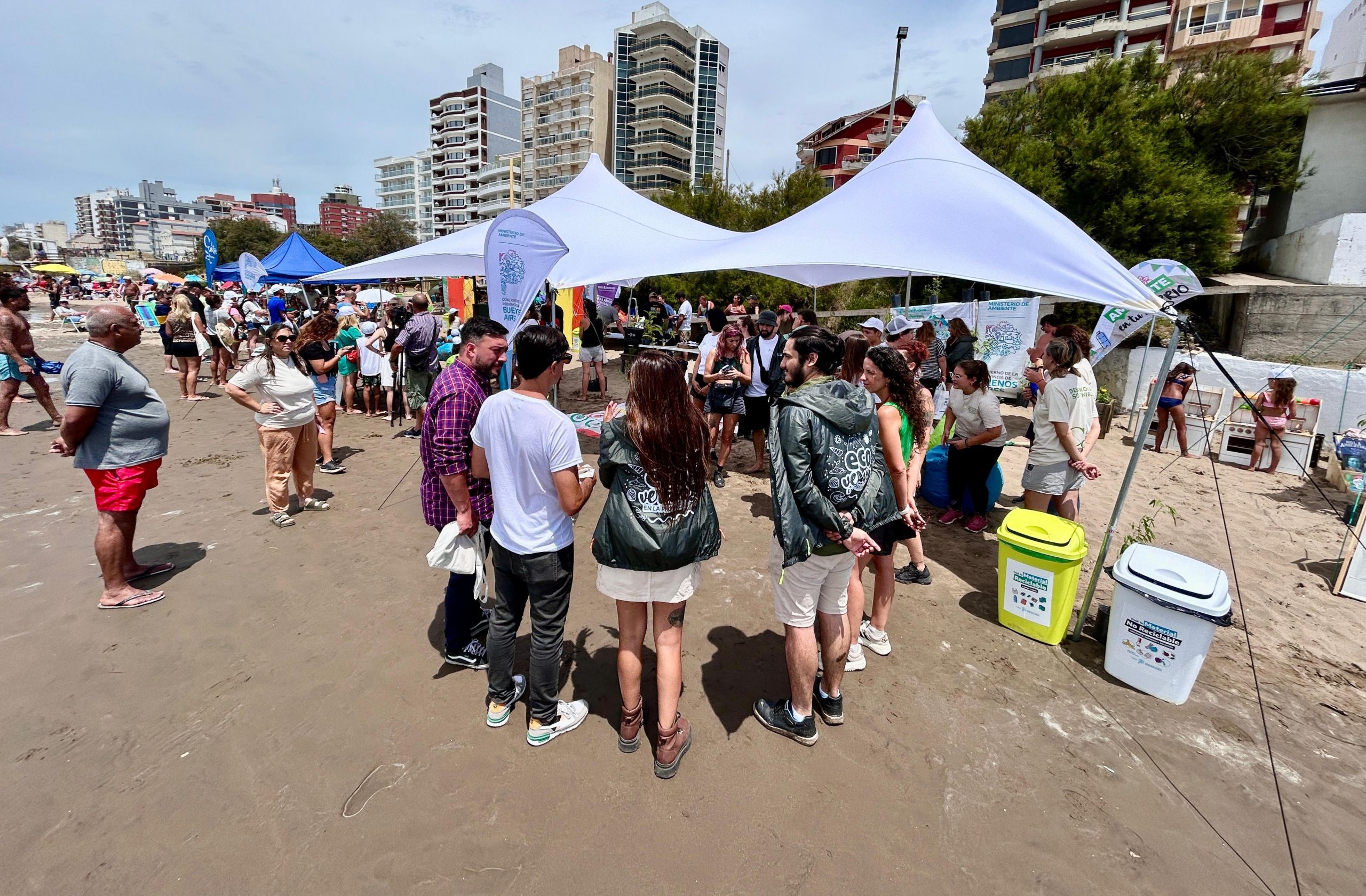 La iniciativa provincial Eco Verano tuvo su lanzamiento en San Bernardo