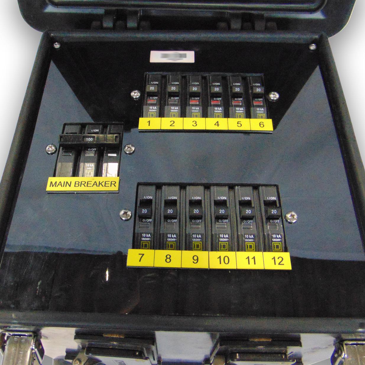 PRG Proshop - Lex Power Distro 120V 20A X12 ED DUP GFCI 100A RGN NT Lex power