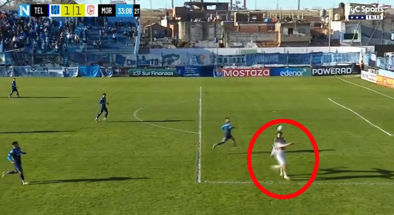 El alevoso penal que no le cobraron a Morón con San Telmo