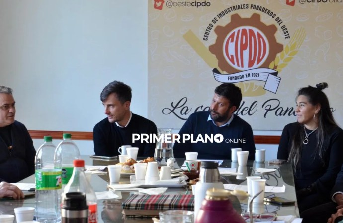 Lucas Ghi visitó Centro de Industriales Panaderos del Oeste