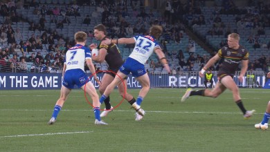Bulldogs hat-trick hero escapes ban for 'clumsy' incident