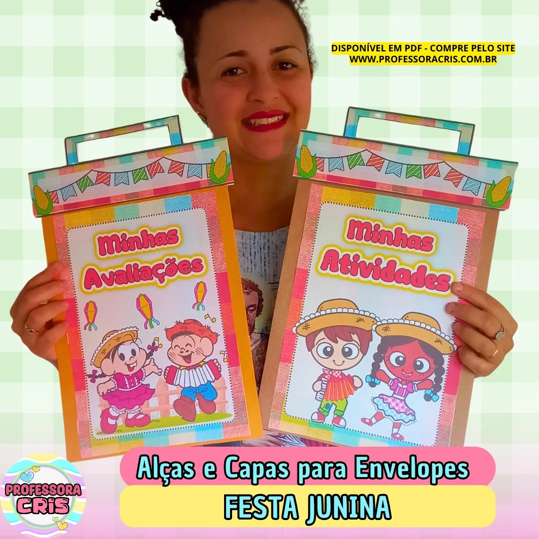 Capas de atividades festa junina