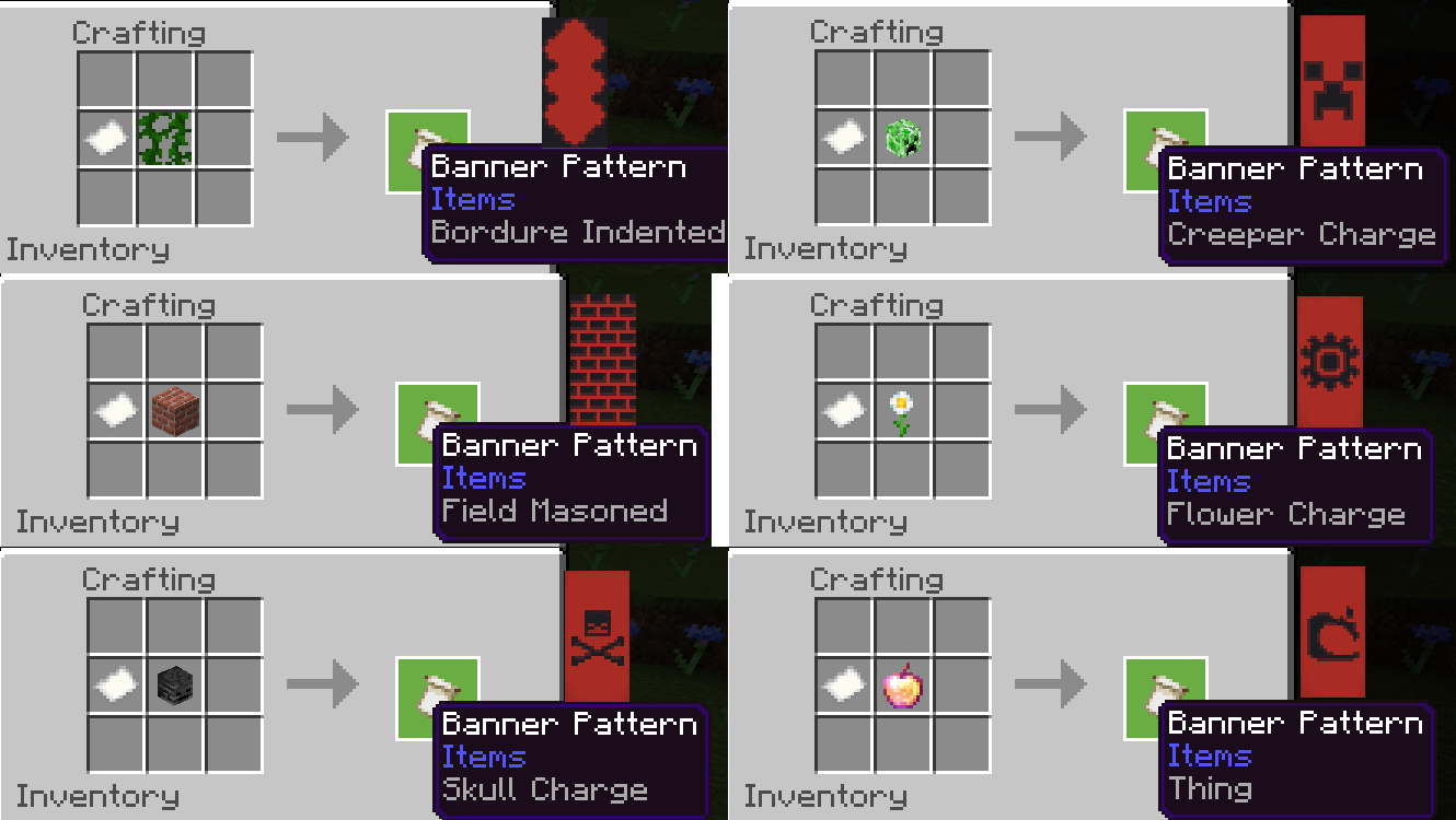 How To Make All Banner Patterns In