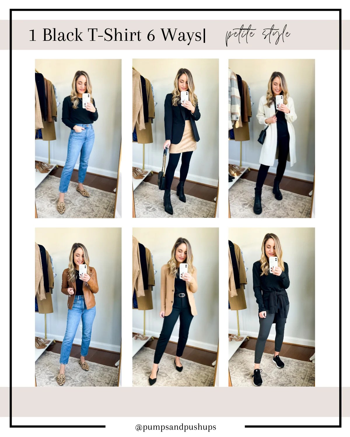 how to style a black t-shirt