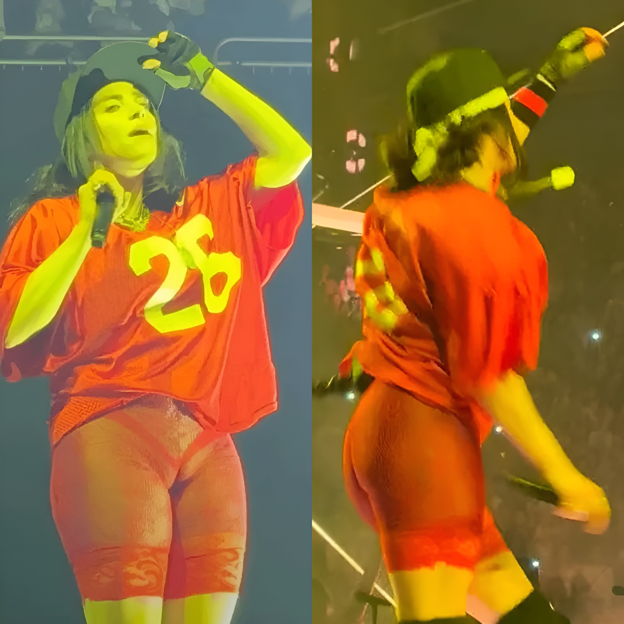 Billie eilish camel toe