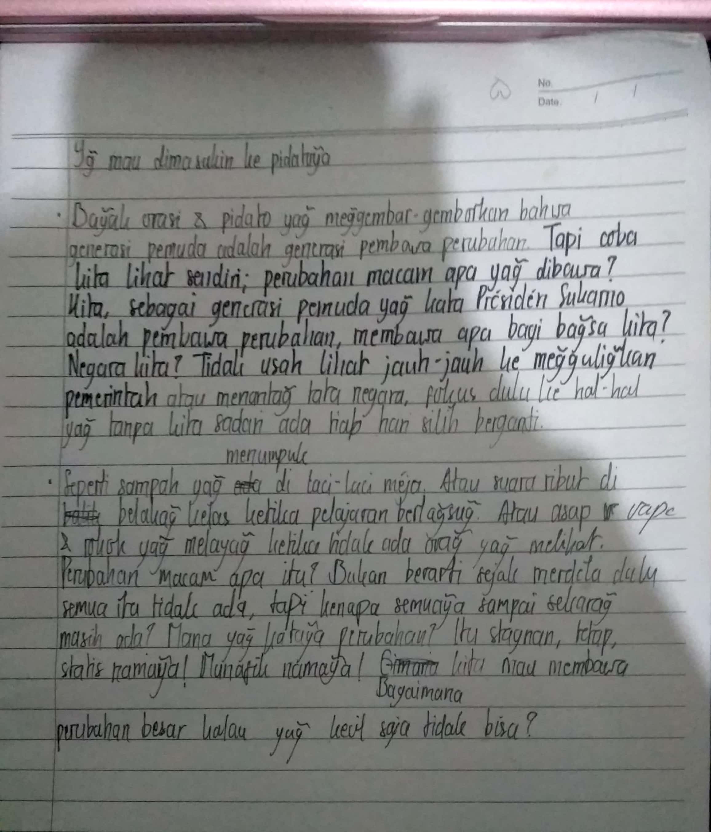 Apa gunanya menulis huruf tegak bersambung? - Quora