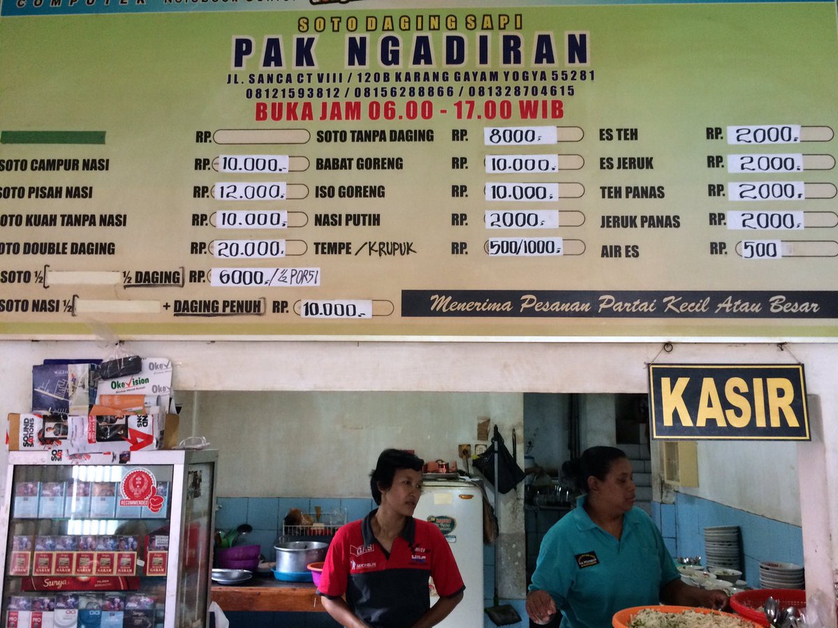 Apa rekomendasi pilihan kuliner di Jogjakarta? - Quora