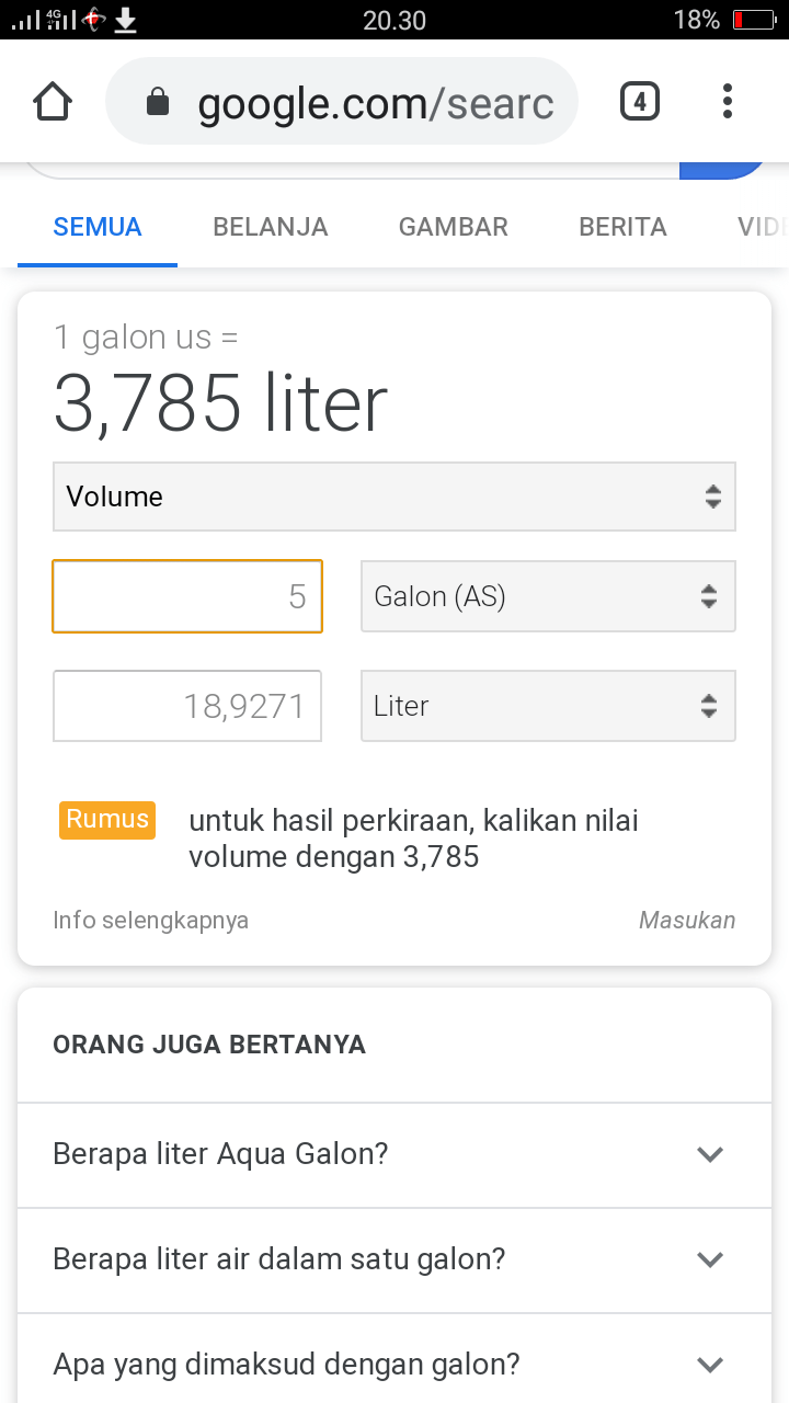 Mengapa galon di Aqua itu 19 liter? Mengapa tidak 20 liter saja? - Quora