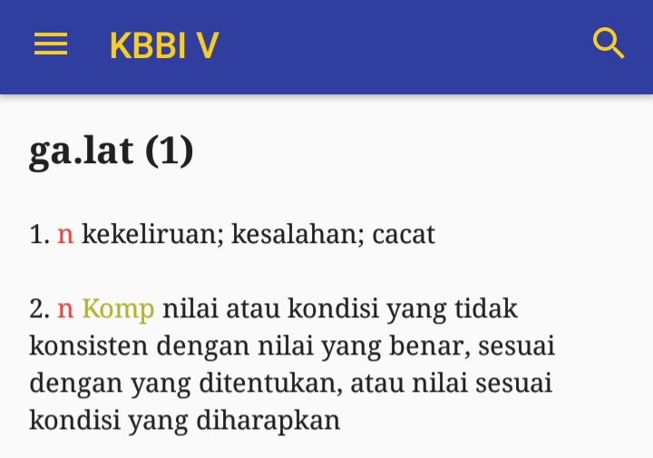 Apa bahasa Indonesianya &lsquo;glitch&rsquo;? - Quora