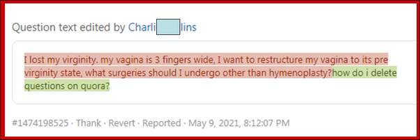 Aku kehilangan keperawananku. vagina saya lebarnya 3 jari, saya ingin  merestrukturisasi vagina saya ke keadaan pra keperawanan, operasi apa yang  harus saya jalani selain hymenoplasty? - Quora