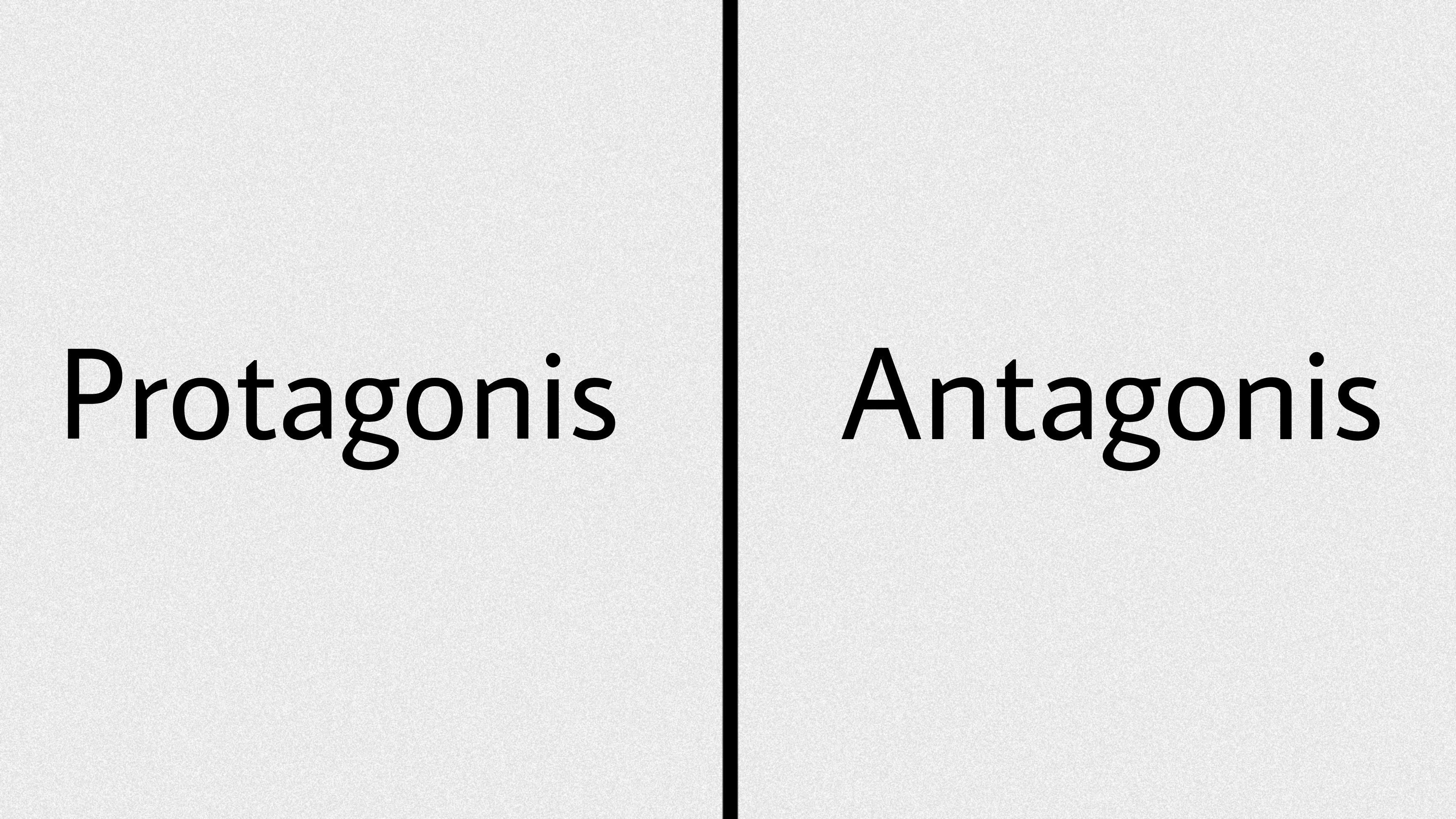 Jika protagonis adalah karakter baik dan antagonis adalah karakter jahat,  mengapa protagonis juga disebut sebagai karakter yang mengikuti alur  sedangkan antagonis sebagai yang keluar alur? - Quora