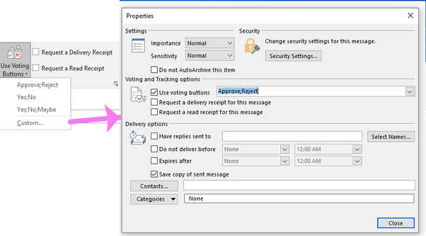 Cara menggunakan tombol voting di Outlook - Quora