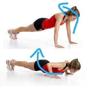 Apa latihan push-up terbaik untuk dada, bahu, bisep, trisep, punggung,  lengan, dan perut? - Quora