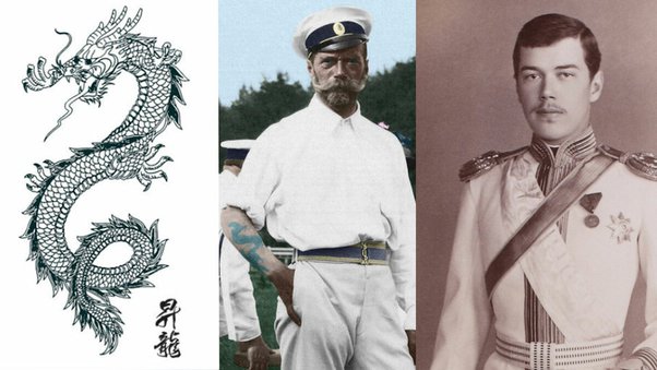 Was Tsar Nicholas Ii The Only Russian Tsar With Tattoos? - Quora 339_x_602_jpg