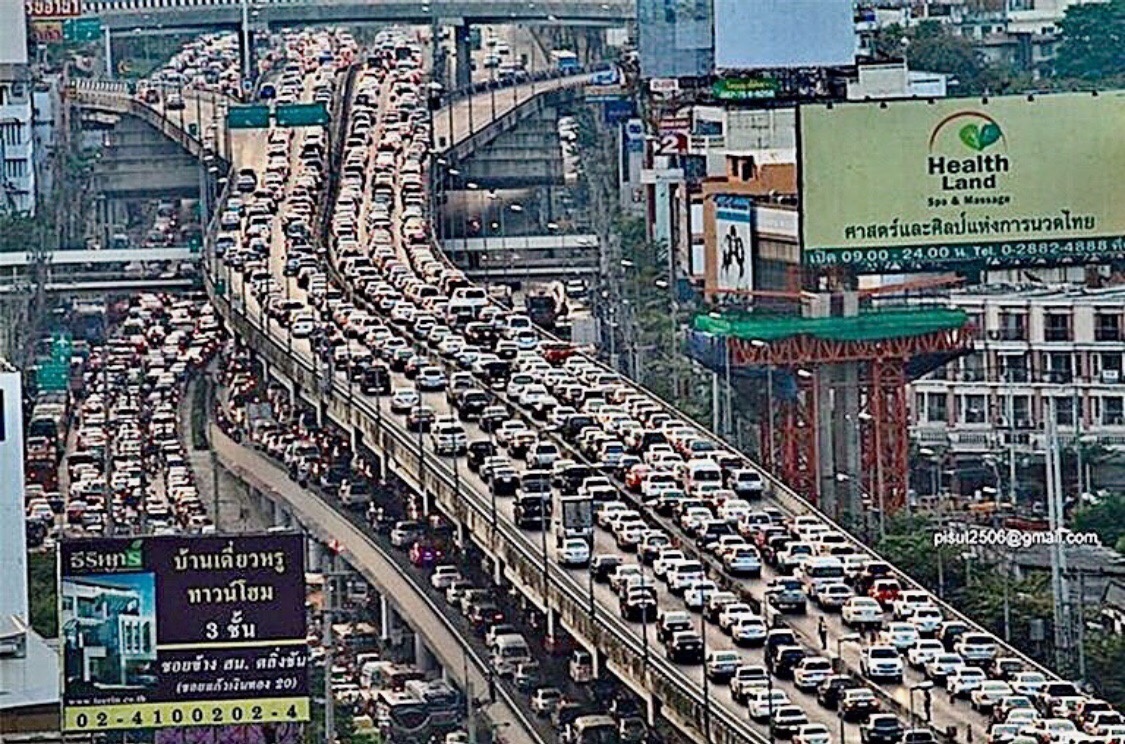 Bagaimana arus lalu lintas di Bangkok? - Quora