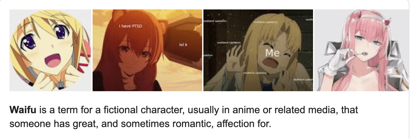 Saya ingin berkencan dan menikahi seorang waifu, tetapi mengapa mereka  tidak pernah ada di kehidupan nyata? - Quora