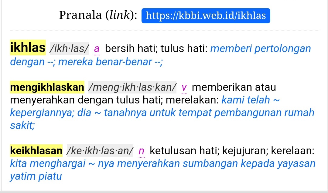 Apa yang dimaksud dengan ikhlas? - Quora