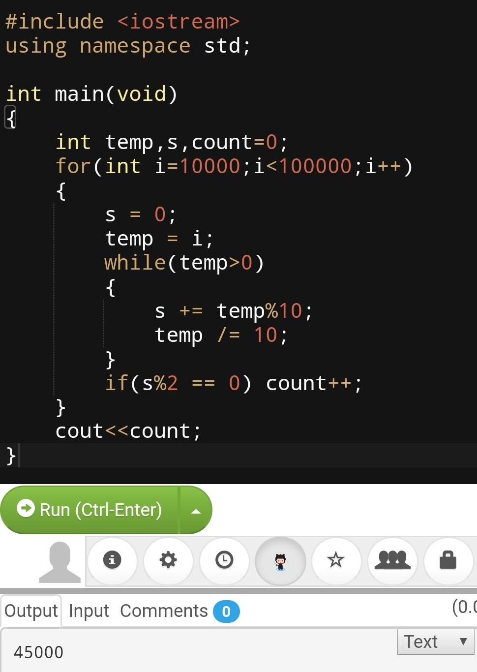 Berapa banyak bilangan yang terdiri dari 5 angka sehingga jumlah angka-angkanya  genap? - Quora