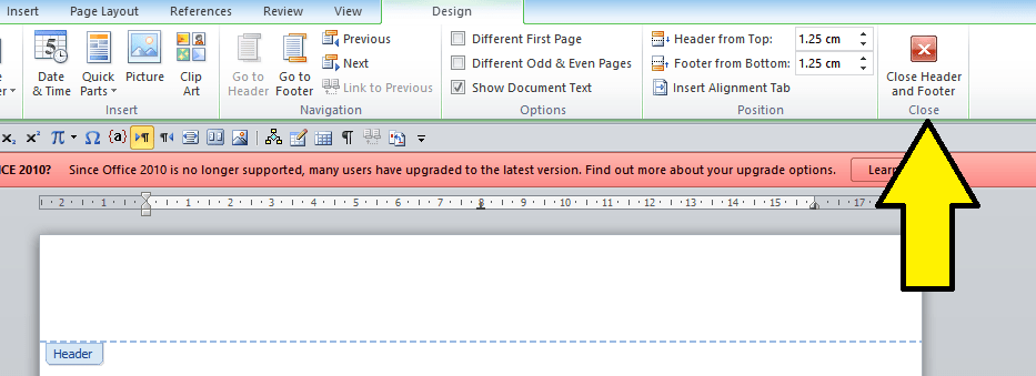 Bagaimana langkah-langkah memasukkan header dan footer di MS Word? - Quora