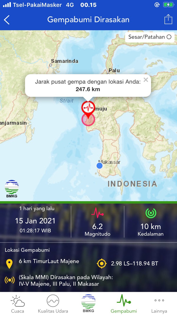 Mengapa Skala Richter tidak lagi digunakan sebagai satuan gempa di  Indonesia? - Quora