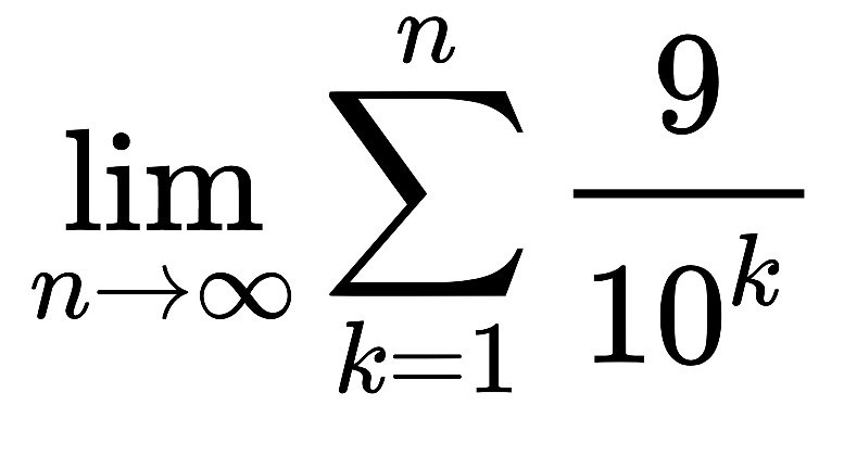 Jika 0,99999…= 1, mengapa epsilon tidak sama dengan nol? - Quora