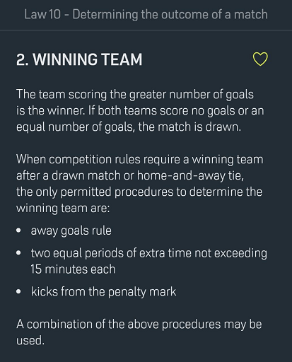 Bagaimana sebuah tim sepakbola dikatakan memenangkan pertandingan selain  dari skor akhir? - Quora