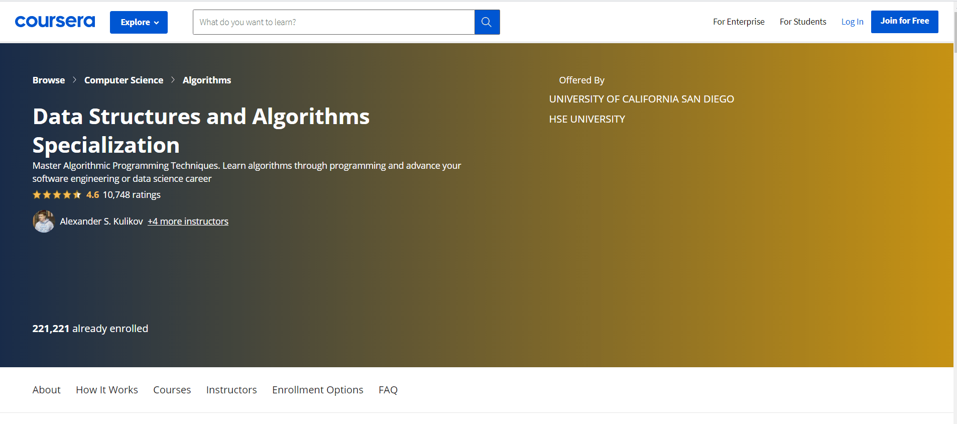 Manakah kursus terbaik untuk algoritma dan struktur data? - Quora