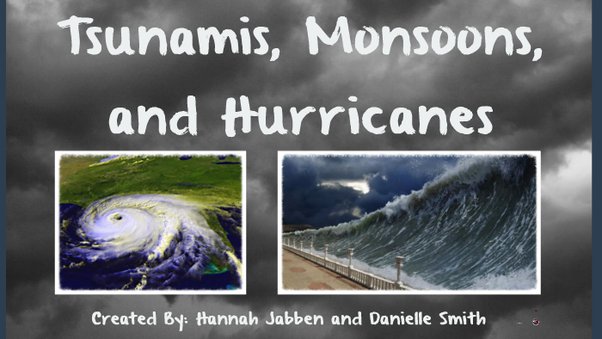 Apa perbedaan antara Tsunami dan Badai? - Quora