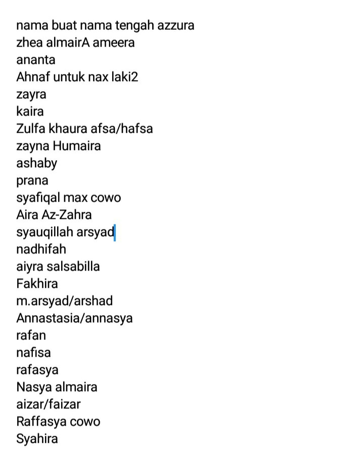 Apa rekomendasi nama anak beserta artinya? - Quora