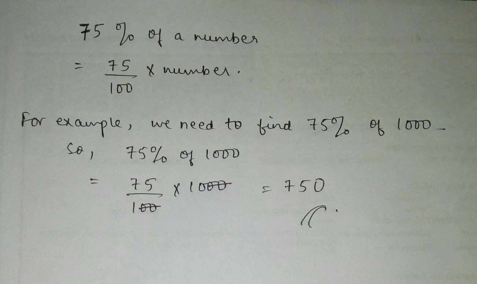 Bagaimana cara menemukan 75 persen angka tanpa menggunakan kalkulator -  Quora