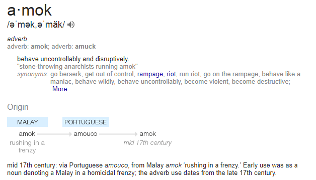 Apa contoh kata bahasa Inggris yang asal-usulnya tidak disangka-sangka? -  Quora
