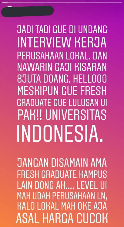 Bagi para pelamar lulusan baru, bagaimana menjawab pertanyaan tentang gaji  yang diminta? - Quora