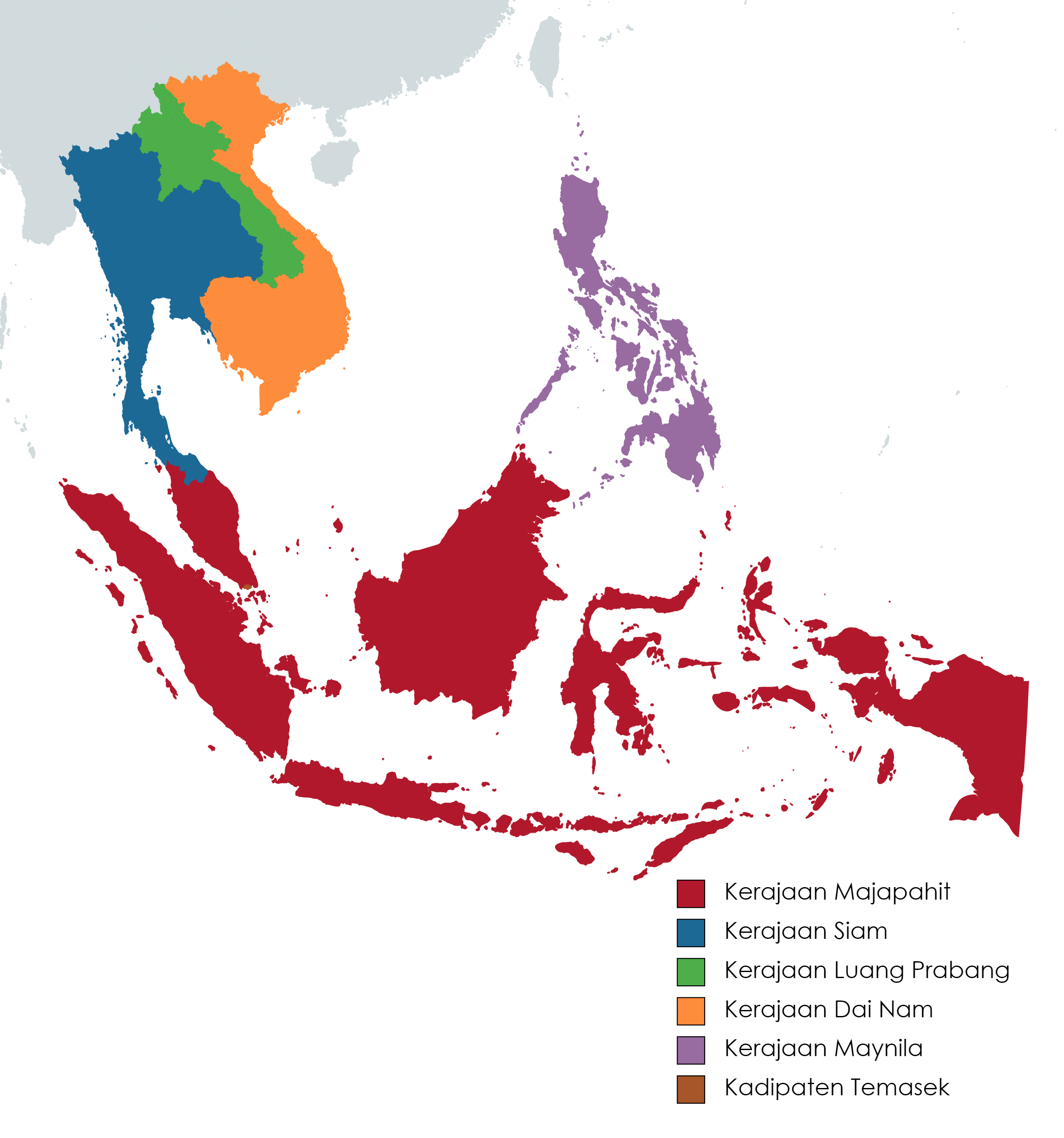 Apa yang terjadi dengan kepulauan nusantara jika kerajaan Majapahit  berhasil selamat hingga abad ke 20? - Quora