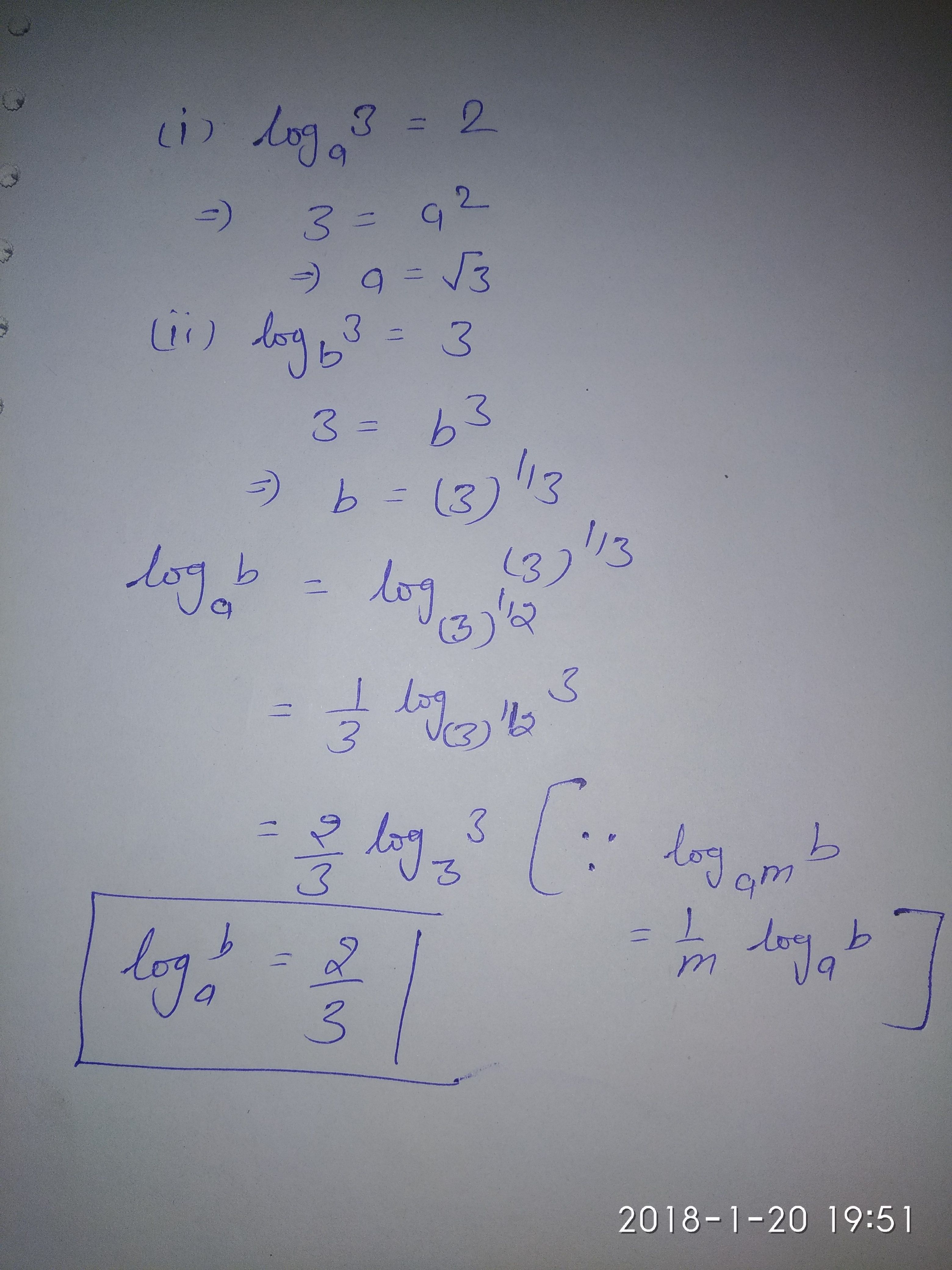If log 2 = a, and log 3 = b, then what is log 14.4 in terms of a and b? -  Quora