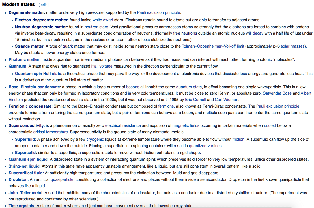 Berikan dua contoh dari masing-masing keadaan materi? Dan aku tidak bisa  memahaminya. - Quora